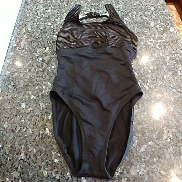 2 for $20 Vintage black Cole of California swimsuit size 10 - Picture 1 of 6